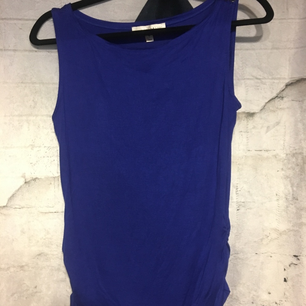 gorgeous color blue womens top by Haani NWT